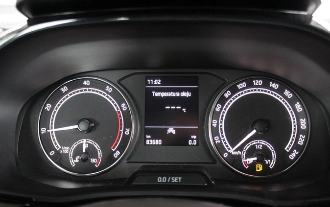 Skoda Fabia cena 56500 przebieg: 83680, rok produkcji 2022 z Rybnik małe 211